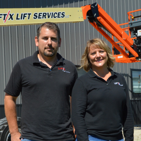 Business Highlight Lift X Icon