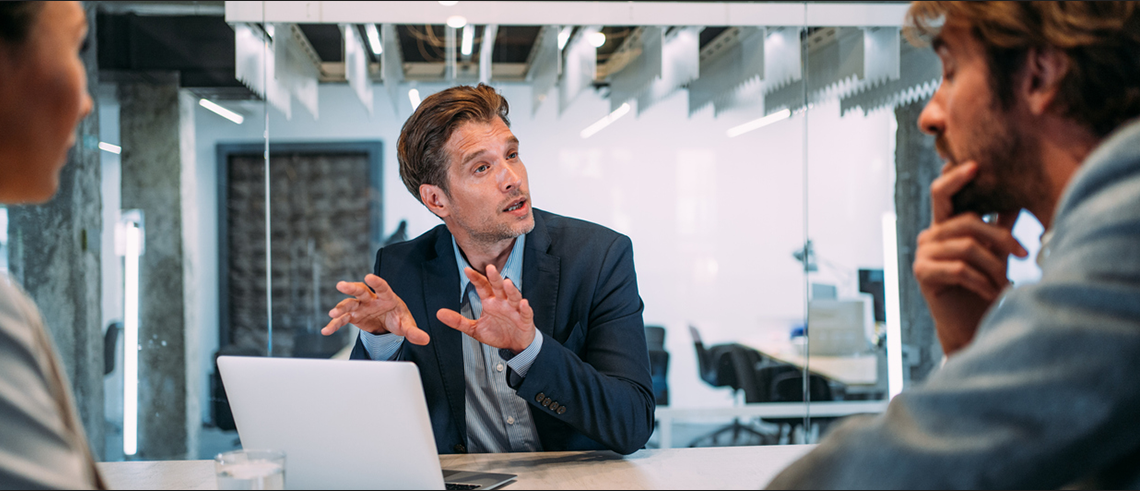 Group Going over Finances